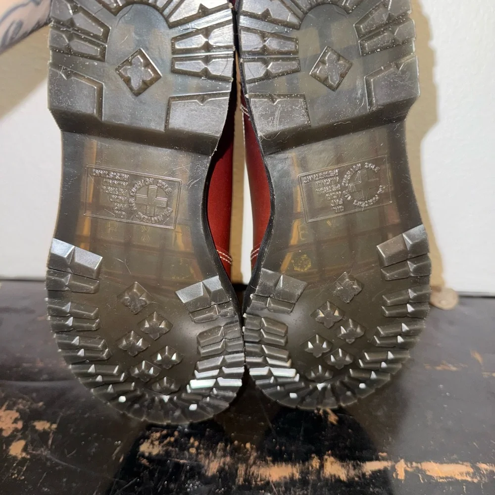 Brown Leather Fur-Lined Boots - Picture 5 of 6